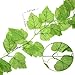 HUIANER Fake Grapes 3 Bunches of Simulation Grape Fruit Artificial Grape Vines Lifelike Leaves for Wedding Home Indoor Outdoors Party Garden Wall Decoration