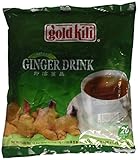 Gold Kili All Natural Instant Ginger Caffeine Free Herbal Tea Drink Sampler Pack (20 Sachets) - 12.6 Oz