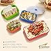 Collapsible Kitchen Storage Containers Freezer and Microwave Safe, Dishwasher Safe Tupperware Storage Containers for Food，Silicone 4 Set Containers Travel Food Storage, Silicone Lunch Containers
