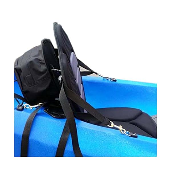 SOLOMONE-CAVALLI-Deluxe-Adjustable-SIT-ON-TOP-Kayak-Canoe-Rafting-Seat-with-Detachable-Storage-Backpack
