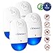 Pest Repeller-SENQIAO Ultrasonic Repellent Electronic Plug In Repeller for Insects Best Repellent for Cockroach,Rodents,Flies,Bugs,Ants,Mice,Spiders,Fleas(Pack of 4)