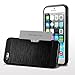 iPhone 6S Case, technext020 Heavy Duty Tough Hard Armor slim Black wallet Case Credit Card Slot Holder Cover for Apple iPhone 6S Bumper Back cover