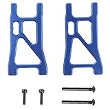 Cheerwing A2505 Alloy Suspension Arms Upgrade RC Car Parts for REMO 1/16 Scale RC Truck Truggy Buggy, Blue