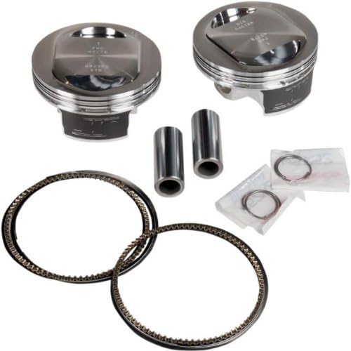 Revolution Performance Big Bore Piston Kit (107in. Domed) - Bore 4.125in. - Stroke 4.in. - 10.5:1 Compression 301-106W