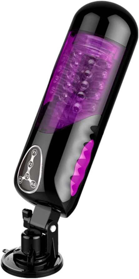 Electric Piston Hands Free Male Sucker Rotation Telescopic Smart Voice Device