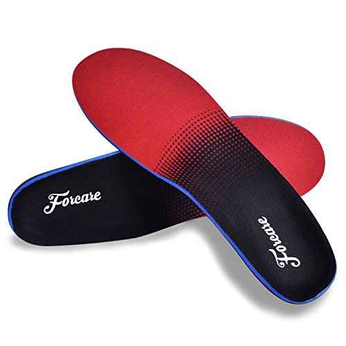 Plantar Fasciitis Foot Arch Support Shoe Inserts Orthotic Insoles for Men and Women Flat Feet Over-Pronation Pain Relief (US Mens 12-12.5 | Womens 14-14.5)
