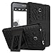 Tab A 7.0 Case 2016 DWaybox 2in1 Combo Hybrid Rugged Heavy Duty Armor Hard Back Cover Case with Kickstand for Samsung Galaxy Tab A 7.0 2016 T280 T285 (Black)