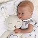 Paradise Galleries Preemie Tiny Reborn Baby Doll 12 inch - Bitsy Baby Snuggle Bunny, Full Vinyl Arms & Legs, 4-Piece Gift Set, Safety Tested for 3+