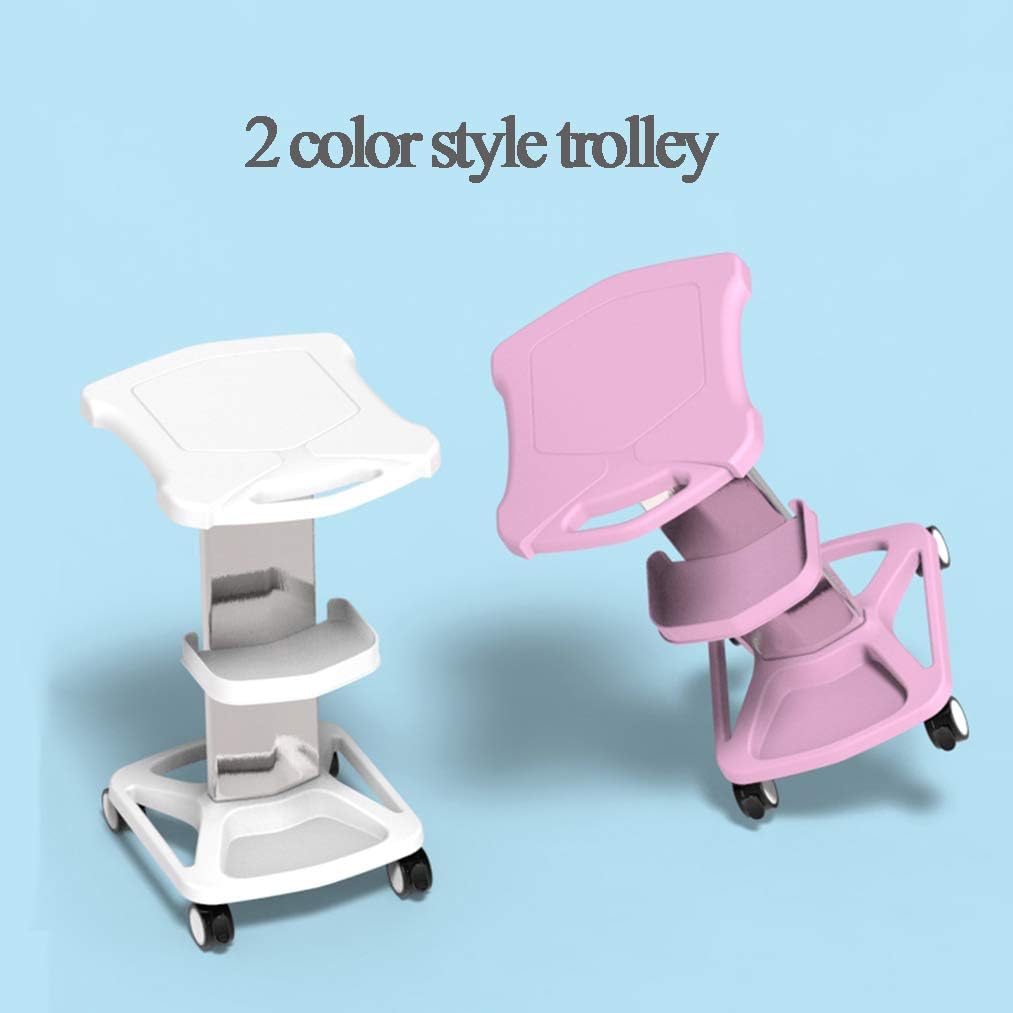 HORV Professional Salon Trolley Cart, Premium Aluminum Instrument Salon Tray, Small Bubble Bracket,Use Pedestal Rolling Cart Wheel Aluminum Stand,Suitable for Beauty Salons, Spas, Barber Shop: Home & Kitchen