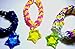 P&F HIGH QUALITY PRODUCTS Pack of 10 Dazzling Star Loom Charms for Rubber Band Loom Bracelets (S)