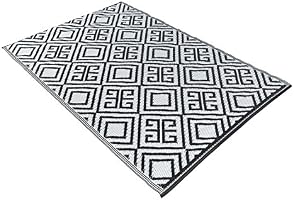 Homescapes Wetterfester Teppich Mit Geometrischem Muster Fur