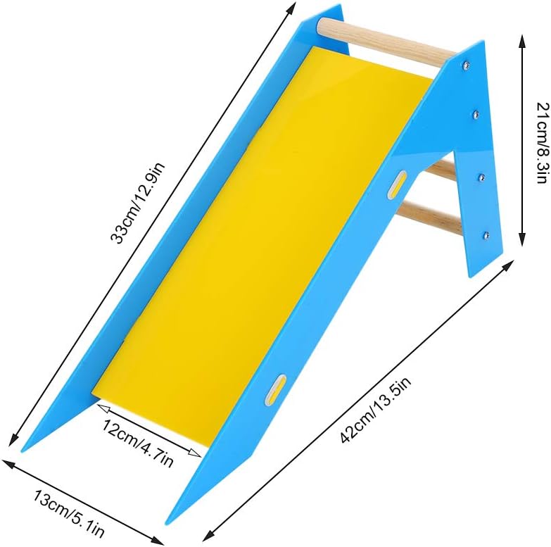 Parrot Slide Toys Bird Training Educational Toys Parrot Climbing Ladders Perches Toys for Parakeet Budgie Cockatiel Conure Lovebird Finch - Image 3