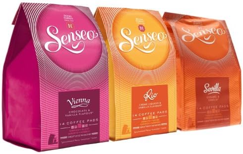 Senseo Coffee Pods - City Tour - 3 X 14 -Count - Fresh and Flavorful Douwe Egberts Coffee Pods