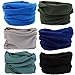 DEMIL Multifunctional Sports Stretchable Seamless Casual Headband Sweatband Magic Camo Scarf Balaclava Headwear Head Wrap (6PCS-J)