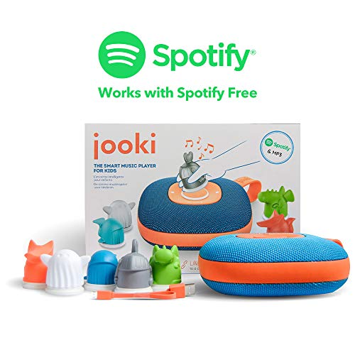 Jooki - Music and Story Player for Kids, MP3 Spotify, WiFi Bluetooth, Portable Boombox Speaker, Musical Toys Gift for Toddlers Children, 2 3 4 5 6 7 Years Old, Storytelling Educational