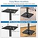 PERLESMITH Universal Floor Speaker Stands 26 Inch for Surround Sound, Klipsch, Sony, Edifier, Yamaha, Polk & Other Bookshelf Speakers Weight up to 22lbs – 1 Pairthumb 4