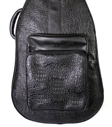 Walker & Williams Hybrid Hardtop Case/Gig Bag for Electric Guitars Black