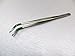 Tweezers With Rubber Tips PVC Coated Tips Bent Tip Tweezer Jewelry Hobby Crafts for Lab Industrial Jewelry Craft Tips Have Rubber Coating for Securely Holding to Not Mar or Scratch the Article By JTS
