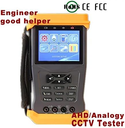 GXA 795 Professional Surveillance Tools for Security Camera test Video Audio PTZ control RS485 UTP ,3.5"LCD screen AHD 1080P/Analogy Security Camera Tester ,12V /1A outpu for Video Monitoring System.