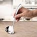 IMEEA Small Sauce Ladle with Pouring Spout 18/10 Stainless Steel Sauce Drizzle Spoon, 7inch