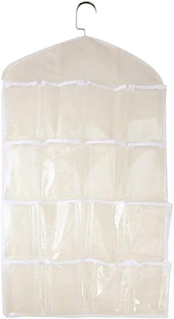 Erduo 16 Gitter Kleidung Socken Unterwäsche Lagerung Hängetasche