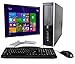 HP Elite 8000 Windows 10 Desktop Computer C2D 3.0 PC 8GB 160GB DVDRW WiFi 19 Inch LCD Monitor - keyboard - Mouse - Power cord