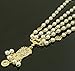 1PC Vintage Deco 20s Flapper Ivory Pearl Headband Great Gatsby Wedding Head Chain