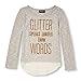 The Children's Place Girls' Sweater Knit Two-Fer Pullover