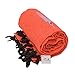 Open Road Goods Tangerine Orange Thunderbird Heavyweight Yoga Blanket or Throw - Made for Yoga! Vibrant Color!