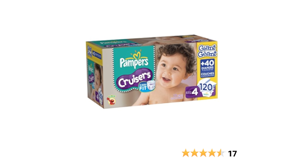 pampers size 4 120 pack