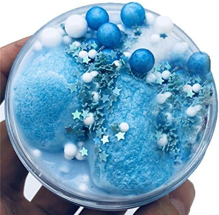 Gloous Fruit Coconut Mud Mixing Cloud Slime Squishy Putty Scented Stress Kids Clay Toy