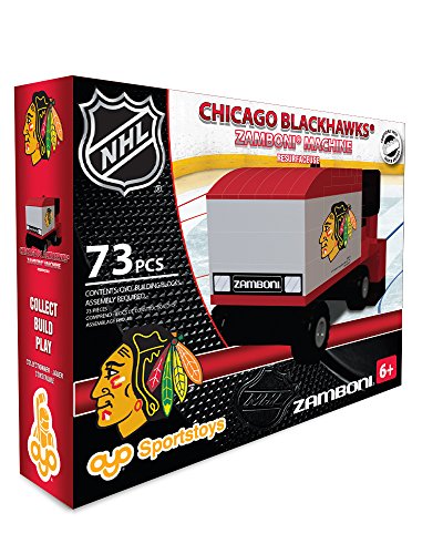 OYO Sports NHL Buildable Zamboni Chicago Blackhawks - Thumbnail 4