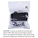 Outus 8 Pieces Choker Necklace Set Stretch Velvet Classic Gothic Tattoo Lace Choker Necklaces, Black