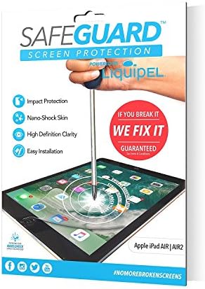 Liquipel Safeguard Protection Bundle for Apple iPad Air 1 & 2, iPad Pro 9.7