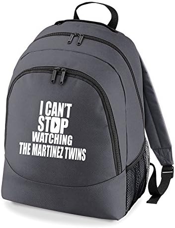 I CAN'T STOP WATCHING THE MARTINEZ TWINS UNIVERSAL BACK PACK BAGBASE