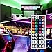 LED Strip Lights 32.8ft 5050 DIY Color Changing RGB LED Strip Light with Remote Control & Power Supply, Easy Installation Led Tape Light for Bedroom, Home, TV, Kitchen, Party, Lighting Room Decoration