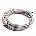 8AN 10 Ft Universal Premium Braided Stainless Steel Fuel Line Filler Feed Hose Ends KitSilver 1