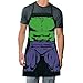 ICUP Marvel - Incredible Hulk Be The Hero Character Adult Size 100% Cotton Adjustable Black Apron