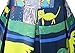 Sunny Fashion JQ21 Girls Dress House Tree Print Cartoon Long Sleeve Winter Dress Size 4 Blue