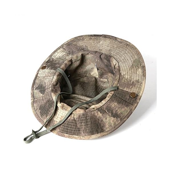 Sinddy-Military-Tactical-Head-Wearboonie-Hat-Cap-for-WargameSportsfishing-Outdoor-Activties-Acu-Camouflage-with-USA-Patch