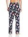 STAR WARS Men's Movie Badges in Space Lounge Pant, Blue, Large