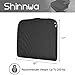 Shinnwa Seat Cushion for Office Chair, Wheelchair Seat Cushion Pad Memory Foam Extra Large Thick Chair Cushion for Truck Drivers Relieving Back Tailbone Pain (19 X 17 X 3 inches)
