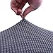 TASTELIFE Sofa Slipcovers Couch Cover 1-Piece Stretch Jacquard 3 Cushions Shield 3 Seat Slipcovers for Sofas Furniture Protector Gray Sofa Size