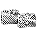 Authentic BELLA FASCINI Designer Purse Quilted Chain Bead Charm - 925 Silver - Fits European Bracelets