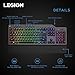 Lenovo GY40T26478 Legion K500 RGB Mechanical Gaming Keyboard, 3 Zone Full-Size Keyboard, 7 User Programmable Hot Keys; 16.8 Million Colors, 50 Million-Click Red Mechanical Keys, Detachable Palm Restthumb 3