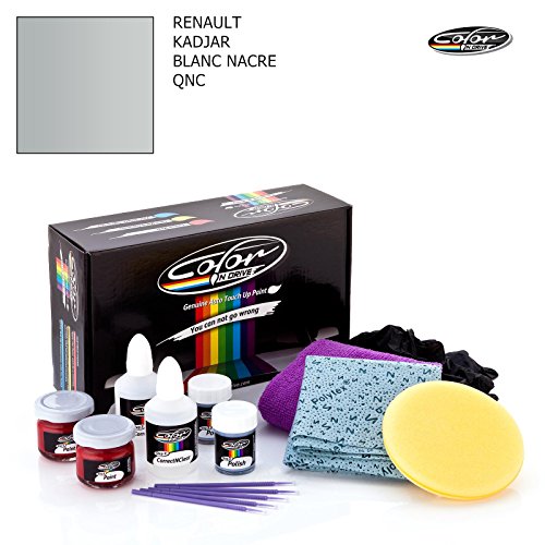 RENAULT KADJAR / BLANC NACRE - QNC / COLOR N DRIVE TOUCH UP PAINT SYSTEM FOR PAINT CHIPS AND SCRATCHES / PRO PACK