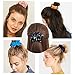 Zenpy 25 Pcs Hair Scrunchies 4 Styles Hair Bands Set Scrunchy Hair Ties Ropes Scrunchies for Women or Girls Hair Accessories - 25 Assorted Colors(Velvet, Chiffon, Silk)