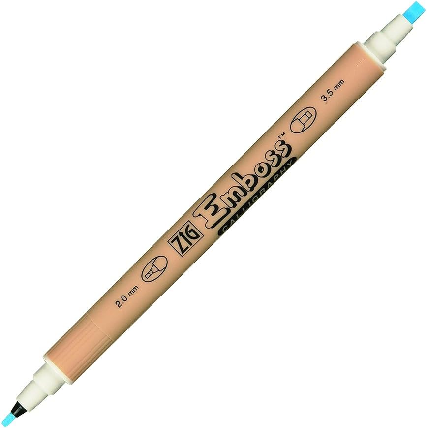 Emboss Writer Calligraphy Fibre Tip Embossing **