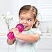 Munchkin Click Lock Bite Proof Sippy Cup, Green/Pink, 9 Ounce, 2 Count