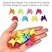 200 Pieces Mini Butterfly Hair Clip Assorted Hair Clip Claw Colored Flower Hair Claw Accessory for Women and Girls, 8 Colors (Style Set 1)